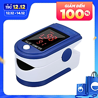 Máy đo nồng độ oxy, SpO2, nhịp tim, độ bão hòa bằng xung đầu ngón tay với màn hình LED Fingertip Clip Pulse Oximeter L-ED Display Mini SpO2 Monitor Oxygen