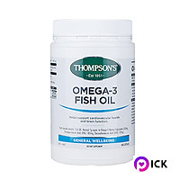 New Zealand Thompson's Omega 3 Fish Oil 1000mg 400 capsules