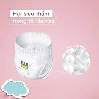 Tã/Bỉm Quần Merries XL-38+6 (44 Miếng)