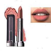Son Lì Siêu Nhẹ Môi Maybelline New York Color Sensational Creamy Mattes 4.2g - Màu 656 Nâu Tây Clay Crush