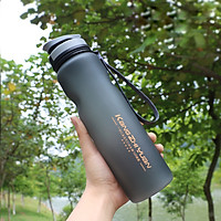 Bình nước thể thao tập Gym 1 Lít có vạch chia thể tích tiện lợi gọn nhẹ KangZhiYuan 1000 (Giao màu ngẫu nhiên)