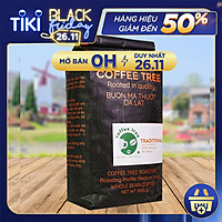 Cà phê hạt Robusta nguyên chất 100% 1kg - Coffee Tree thơm ngon, đậm đà