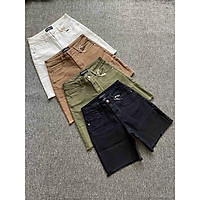 QUÂN JEANS NỮ LỮNG TUA LAI BỐN MÀU B-T