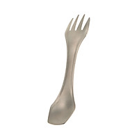 Lixada 100% Titanium Outdoor Camping Picnic Spoon Fork Knife