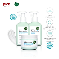 (Combo 3 món) Tắm gội toàn thân và dưỡng ẩm Chăm Sóc Da Toàn Diện Cho Bé Greenfinger Panthedin