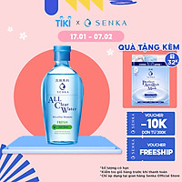 Nước tẩy trang sạch thoáng Senka A.L.L.Clear Water Fresh 230ml