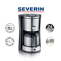 Máy pha cà phê Severin Đức KA 4845 - Tùy chọn chỉnh 2 chế độ - Hàng chính hãng