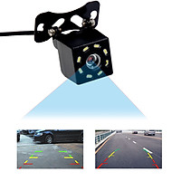 Camera Lùi Hỗ Trợ Ban Đêm 8 LED Cho Xe Ô Tô
