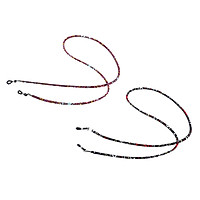 2pcs Eyeglass Holder Necklace Reading Glasses Cords Retainer
