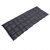 Winter Warm Sleeping Bag Outdoor Water Repellent Ultra Light Down Sleeping Sack Backpacking Camping Hiking Envelope - Black