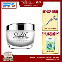 Kem dưỡng trắng da ban đêm Olay White Radiance Light Perfecting Night Cream 50g