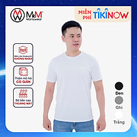 Áo thun nam Cotton Compact Premium trẻ trung năng động thấm hút mồ hôi co giãn 4 chiều MRM Manlywear