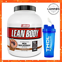 Combo Thực phẩm bổ sung Lean Body Chocolate, Kèm bình lắc - Sữa thay thế bữa ăn thông minh, tiện lợi của Labrada (30 lần dùng)