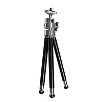 Mini Flexible Projector Tripod Stand Bracket Mini Projector Aluminum Alloy Holder Stand Projetor Tripod Black