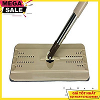 Chổi Lau Nhà Tự Vắt Thông Minh Cao Cấp, 2 Bông Lau, Mâm Lau Hình Chữ Nhật, Lau Cực Sạch - Giao Hàng Toàn Quốc