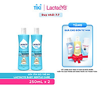 Bộ 2 chai Sữa Tắm Gội Trẻ Em Lactacyd Baby Gentle Care Bảo Vệ Dịu Nhẹ Cho Làn Da Nhạy Cảm 250ml/chai