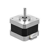 Creality 3D Printer Stepper Stepping Motor 2 Phase 1A 1.8 Degree 0.4N.M For 3D Printer DIY CNC Accessory Replacement - Silver