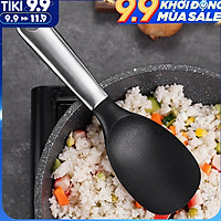 Muỗng silicon DandiHome cao cấp chịu nhiệt cực tốt dùng để nấu ăn