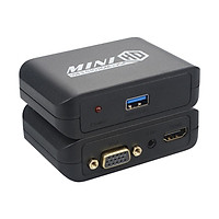 USB 3.0 to for HDMI + VGA HD Display Adapter Support for MAC Windows System