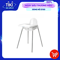 Ghế Ăn Dặm Glosby Babyhop 2 nấc Chân Điều Chỉnh,ăn dặm kiểu nhật và BLW, cho bé từ 6 tháng, được làm từ nhựa nguyên sinh an toàn cho sức khỏe của bé - Hàng chính hãng