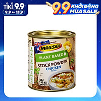 Hạt Nêm Cho Bé - Massel Stock Power Chicken 100% Từ Rau Củ Hương Vị Gà - Nấu Được Món Chay, Món Mặn Cho Cả Gia Đình Và Dùng Nấu Ăn Dặm Cho Bé Rất Tốt – Lon 168g