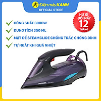 Bàn Ủi Hơi Nước chống cháy Philips GC5039 (3000W) - Tím - Hàng chính hãng