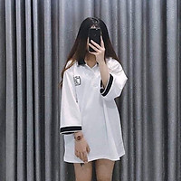 Áo cổ bẻ cô gái N&T