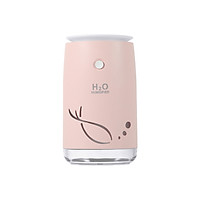 Small Humidifiers,310ml Desk Humidifiers,Whisper-Quiet Operation,Night Light Function,Two Spray Modes,Auto Shut-Off for