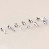 khuyên tai xinh đủ size bằng thép y tế k gỉ