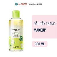 Dầu Tẩy Trang Dành Cho Makeup the SAEM Healing Tea Garden Green Tea Oil In Cleansing Water 300ml