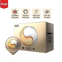 Bao cao su OLO tăng hưng phấn Ice & Fire lửa băng, siêu mỏng, nhiều gel - Hộp 10 bcs