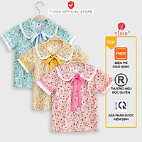 Áo Bé Gái TIHON Siêu Phẩm Thoáng Mát Cho Mùa Hè ASM0550044