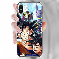 Ốp lưng dành cho iPhone X mẫu Bảy viên ngọc rồng mẫu 4