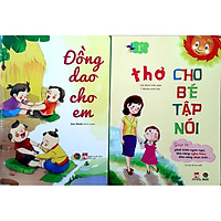 Combo Sách: Đồng Dao Cho Em + Thơ Cho Bé Tập Nói - Bìa Cứng