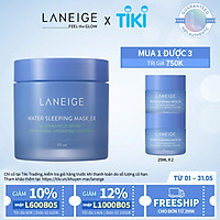 Bộ Mặt Nạ Ngủ Dưỡng Ẩm Laneige Water Sleeping Mask EX 70ml + 50ml