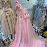Đầm dạ hội lệch vai mặc cưới TRIPBLE T DRESS-size M/L(kèm ảnh/video thật)MS199V
