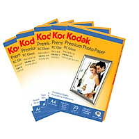 Combo 5 tập GIẤY IN ẢNH KODAK PHOTO PAPER A4 - 270G