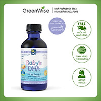 Syro Dinh Dưỡng Cho Bé Bố Sung DHA Và Omega 3 Phát Triển Trí Não, Sáng Mắt - 60ml