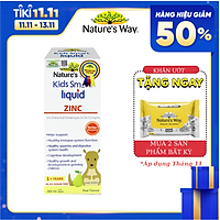 Siro Uống Nature's Way Kids Smart Liquid Zinc Bổ Sung Kẽm, Tăng Sức Đề Kháng Cho Bé 200ml