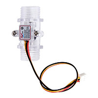 Transparent Water Flow Sensor Flowmeter Hall Flow Sensor Water control 1-30L/min