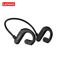 Lenovo X3 Wireless Headphone BT 5.0 Titanium Bone Conduction Earphone IPX5 Sweatproof Waterproof Sports Headset Black