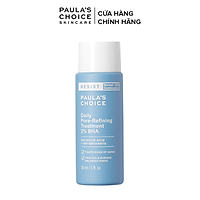Tinh chất loại bỏ tế bào chết và se khít lỗ chân lông Paula's Choice Resist Daily Pore Refining Treatment 2% BHA 30ml