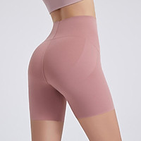 2021 Mới Tập Yoga Quần Short Thể Thao Cao Cấp Mông Thể Dục Chạy Bộ Tập Thể Dục Quần Legging Mềm Nhanh Khô Thoáng Khí 5 Điểm quần