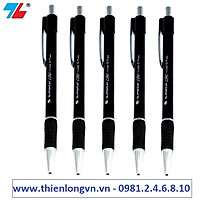 Combo 5 cây bút bi 0.7mm Thiên Long - TL036 màu đen