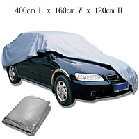 400cm L x 160cm W x 120cm H Size S Waterproof Breathable Full Car Cover UV Indoor Outdoor Protection Kit