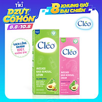 Bộ đôi Kem tẩy lông Cléo da nhạy cảm 50g và Lotion Tẩy Lông Cléo 90ml