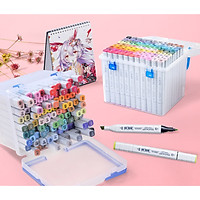 Bút marker Touch 7, màu dạ 2 đầu thế hệ mới hộp nhựa chuyên nghiệp vẽ anime manga