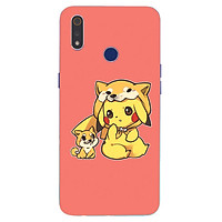 Ốp điện thoại dành cho máy Oppo Realme 3 Pro - Chó Pikachu MS ACQTU017