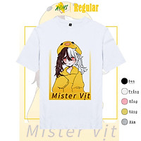 ÁO THUN UNISEX MISTER VIT HERO TEAM PHÔNG NAM NỮ GIA ĐÌNH CẶP ĐÔI CÓ SIZE TRẺ EM AOMIVN