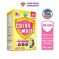 Sữa non Colosmulti A0 hộp 25 gói x 14g tăng sức đề kháng cho trẻ